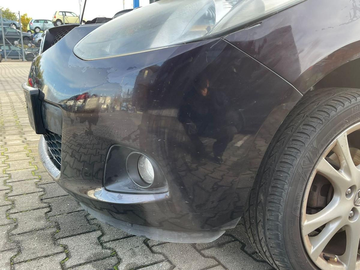 Mazda 2 DE original Stoßstange Stoßfänger vorn 5-Türer Lilametallic BJ09